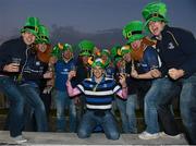 28 September 2012; Leinster supporter Paddy Murphy, front, celebrates with his frends on his stag party before the start of the game. Celtic League 2012/13, Round 5, Connacht v Leinster, Sportsground, Galway. Picture credit: Matt Browne / SPORTSFILE