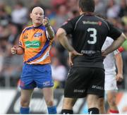 8 September 2012; Neil Paterson, referee. Celtic League, Round 2, Ospreys v Ulster, Liberty Stadium, Swansea, Wales. Picture credit: Steve Pope / SPORTSFILE