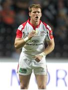 8 September 2012; Craig Gilroy, Ulster. Celtic League, Round 2, Ospreys v Ulster, Liberty Stadium, Swansea, Wales. Picture credit: Steve Pope / SPORTSFILE