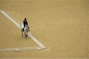 4 September 2012; Ireland's Helen Kearney, from Dunlaven, Co. Wicklow, on Mister Cool, competes in the dressage individual freestyle test - Grade Ia. London 2012 Paralympic Games, Equestrian, Greenwich Park, Greenwich, London, England. Picture credit: Brian Lawless / SPORTSFILE