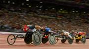 4 September 2012; David Weir, Great Britain, on his way to winning the Men's 1500m - T54 final. London 2012 Paralympic Games, Discus Throw, Olympic Stadium, Olympic Park, Stratford, London, England. Picture credit: Brian Lawless / SPORTSFILE