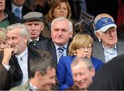 30 September 2012; Former Taoiseach Bertie Ahern at the game. Supporters at the GAA Hurling All-Ireland Senior Championship Final Replay, Kilkenny v Galway, Croke Park, Dublin. Picture credit: Pat Murphy / SPORTSFILE