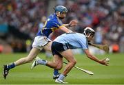 30 September 2012; Cian Boland, Dublin, in action against Tom Fox, Tipperary. Electric Ireland GAA Hurling All-Ireland Minor Championship Final Replay, Dublin v Tipperary, Croke Park, Dublin. Picture credit: David Maher / SPORTSFILE