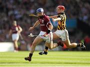 30 September 2012; Cyril Donnellan, Galway, in action against Cillian Buckley, Kilkenny. GAA Hurling All-Ireland Senior Championship Final Replay, Kilkenny v Galway, Croke Park, Dublin. Picture credit: David Maher / SPORTSFILE