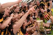 30 September 2012; Kilkenny players celebrate with the Liam MacCarthy Cup. GAA Hurling All-Ireland Senior Championship Final Replay, Kilkenny v Galway, Croke Park, Dublin. Picture credit: David Maher / SPORTSFILE