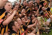 30 September 2012; Kilkenny players celebrate with the Liam MacCarthy Cup. GAA Hurling All-Ireland Senior Championship Final Replay, Kilkenny v Galway, Croke Park, Dublin. Picture credit: David Maher / SPORTSFILE