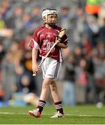 30 September 2012; Ciara Gardiner, Davitts, Galway, representing Galway, during the INTO/RESPECT Exhibition GoGames at the GAA Hurling All-Ireland Senior Championship Final Replay between Kilkenny and Galway. Croke Park, Dublin. Photo by Sportsfile