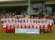 29 September 2012; The Derry squad. All-Ireland Intermediate Camogie Championship Final Replay, in association with RTÉ Sport, Derry v Galway, Donaghmore Ashbourne GFC, Ashbourne, Co. Meath. Picture credit: Matt Browne / SPORTSFILE