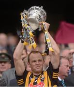 30 September 2012; Kilkenny's Tommy Walsh lifts the Liam MacCarthy Cup. GAA Hurling All-Ireland Senior Championship Final Replay, Kilkenny v Galway, Croke Park, Dublin. Picture credit: Stephen McCarthy / SPORTSFILE