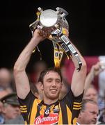 30 September 2012; Kilkenny's Michael Fennelly lifts the Liam MacCarthy Cup. GAA Hurling All-Ireland Senior Championship Final Replay, Kilkenny v Galway, Croke Park, Dublin. Picture credit: Stephen McCarthy / SPORTSFILE