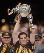 30 September 2012; Kilkenny's Matthew Ruth lifts the Liam MacCarthy Cup. GAA Hurling All-Ireland Senior Championship Final Replay, Kilkenny v Galway, Croke Park, Dublin. Picture credit: Stephen McCarthy / SPORTSFILE