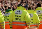 30 September 2012; Croke Park safety stewards take up their positions during the game. GAA Hurling All-Ireland Senior Championship Final Replay, Kilkenny v Galway, Croke Park, Dublin. Picture credit: Ray McManus / SPORTSFILE