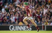 30 September 2012; David Burke, Galway, celebrates after scoring his side's first goal. GAA Hurling All-Ireland Senior Championship Final Replay, Kilkenny v Galway, Croke Park, Dublin. Picture credit: Ray McManus / SPORTSFILE
