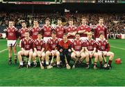 17 March 1997; The Athenry team. AIB GAA Hurling All-Ireland Senior Club Championship Final, Athenry, Co. Galway v Wolfe Tones, Co. Clare, Croke Park, Dublin. Picture credit: Ray McManus / SPORTSFILE