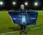 6 October 2012; Limerick FC chairman Pat O’Sullivan celebrates at the end of the game. Airtricity League First Division, Longford Town v Limerick FC, Flancare Park, Co. Longford. Picture credit: David Maher / SPORTSFILE
