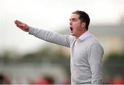 7 October 2012; Dundalk manager Darius Kierans during the game. FAI Ford Cup semi-final, Dundalk v St Patrick’s Athletic, Oriel Park, Dundalk, Co. Louth.Picture credit: David Maher / SPORTSFILE