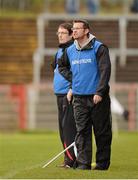 7 October 2012; Dromore manager Paul McIver.  Tyrone County Senior Football Championship Final, Dromore v Errigal Ciaran, Healy Park, Omagh, Co. Tyrone. Photo by Sportsfile