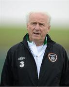10 October 2012; Republic of Ireland manager Giovanni Trapattoni during squad training ahead of their side's FIFA World Cup Qualifier match against Germany on Friday. Republic of Ireland Squad Training, Gannon Park, Malahide, Co. Dublin. Picture credit: David Maher / SPORTSFILE