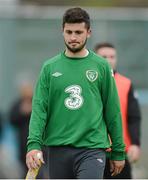 10 October 2012; Republic of Ireland's Shane Long during squad training ahead of their side's FIFA World Cup Qualifier match against Germany on Friday. Republic of Ireland Squad Training, Gannon Park, Malahide, Co. Dublin. Picture credit: David Maher / SPORTSFILE