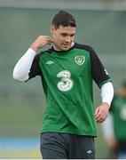 10 October 2012; Republic of Ireland's Darren O'Dea during squad training ahead of their side's FIFA World Cup Qualifier match against Germany on Friday. Republic of Ireland Squad Training, Gannon Park, Malahide, Co. Dublin. Picture credit: David Maher / SPORTSFILE