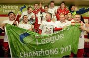 13 October 2012;Sligo Rovers players celebrate in their team dressing room after winning the Airtricity League Premier Division. Airtricity League Premier Division, Sligo Rovers v St Patrick's Athletic, Showgrounds, Sligo. Picture credit: David Maher / SPORTSFILE