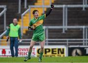 14 October 2012; Paul McPadden, Rhode, celebrates scoring a point in the second half. Offaly County Senior Football Championship Final, Rhode v Clara, O'Connor Park, Tullamore, Co. Offaly. Picture credit: Brian Lawless / SPORTSFILE