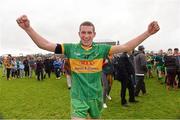 14 October 2012; Anton Sullivan, Rhode, celebrates after the match. Offaly County Senior Football Championship Final, Rhode v Clara, O'Connor Park, Tullamore, Co. Offaly. Picture credit: Brian Lawless / SPORTSFILE