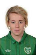 17 October 2012; Shauna Newman, Republic of Ireland. Republic of Ireland Women's U19 Squad Shoot, AUL Complex, Clonshaugh, Dublin. Picture credit: Matt Browne / SPORTSFILE