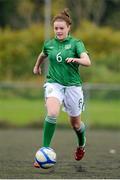 17 October 2012; Claire Shine, Republic of Ireland. Republic of Ireland Women's U19 Squad Shoot, AUL Complex, Clonshaugh, Dublin. Picture credit: Brian Lawless / SPORTSFILE