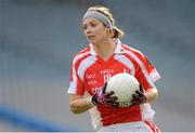 7 October 2012; Susan Byrne, Louth. TG4 All-Ireland Ladies Football Junior Championship Final, Antrim v Louth, Croke Park, Dublin. Picture credit: Stephen McCarthy / SPORTSFILE