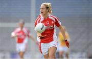 7 October 2012; Kate Flood, Louth. TG4 All-Ireland Ladies Football Junior Championship Final, Antrim v Louth, Croke Park, Dublin. Picture credit: Stephen McCarthy / SPORTSFILE