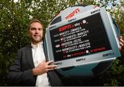 22 October 2012; Former Republic of Ireland international Jason McAteer promotes ESPN’s live coverage of forthcoming matches in the Barclays Premier League and Clydesdale Bank Premier League. Merrion Hotel, Dublin. Photo by Sportsfile