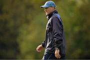 22 October 2012; Leinster head coach Joe Schmidt looks on at his players during squad training ahead of their side's Celtic League, Round 7, match against Cardiff Blues on Saturday. Leinster Rugby Squad Training, Rosemount, UCD, Belfield, Dublin. Picture credit: Barry Cregg / SPORTSFILE