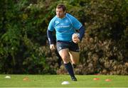 22 October 2012; Leinster's Mike Ross in action during squad training ahead of their side's Celtic League, Round 7, match against Cardiff Blues on Saturday. Leinster Rugby Squad Training, Rosemount, UCD, Belfield, Dublin. Picture credit: Barry Cregg / SPORTSFILE