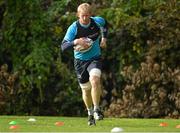 22 October 2012; Leinster's Leo Cullen in action during squad training ahead of their side's Celtic League, Round 7, match against Cardiff Blues on Saturday. Leinster Rugby Squad Training, Rosemount, UCD, Belfield, Dublin. Picture credit: Barry Cregg / SPORTSFILE