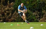 22 October 2012; Leinster's Richardt Strauss in action during squad training ahead of their side's Celtic League, Round 7, match against Cardiff Blues on Saturday. Leinster Rugby Squad Training, Rosemount, UCD, Belfield, Dublin. Picture credit: Barry Cregg / SPORTSFILE