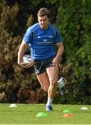 22 October 2012; Leinster's Quinn Roux in action during squad training ahead of their side's Celtic League, Round 7, match against Cardiff Blues on Saturday. Leinster Rugby Squad Training, Rosemount, UCD, Belfield, Dublin. Picture credit: Barry Cregg / SPORTSFILE