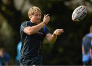 22 October 2012; Leinster's Fionn Carr in action during squad training ahead of their side's Celtic League, Round 7, match against Cardiff Blues on Saturday. Rosemount, UCD, Belfield, Dublin. Picture credit: Barry Cregg / SPORTSFILE