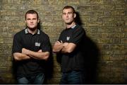 22 October 2012; Neil, left, and Eamon McGee in atttendance at the launch of Medal of Honor Warfighter, which is available in stores from Friday the 26th October. Radisson Blu Royal Hotel, Dublin. Photo by Sportsfile