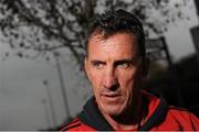 24 October 2012; Munster head coach Rob Penney during a press briefing ahead of their side's Celtic League 2012/13, Round 7, match against Zebre on Friday. Munster Rugby Press Conference, Cork Institute of Technology, Bishopstown, Cork. Picture credit: Diarmuid Greene / SPORTSFILE