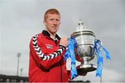 24 October 2012; Derry City's Eugene Ferry ahead of their side's FAI Ford Cup Final against St Patrick's Athletic on Sunday 4th November. FAI Ford Cup Final Derry City Press Conference, Brandywell, Derry. Picture credit: David Maher / SPORTSFILE