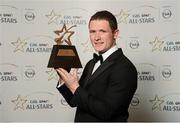 26 October 2012; Paul Murphy, Kilkenny, with his 2012 GAA GPA All-Star Hurling award, at the GAA GPA All-Star Awards 2012, Sponsored by Opel, National Convention Centre, Dublin. Photo by Sportsfile