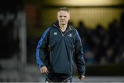 27 October 2012; Leinster head coach Joe Schmidt. Celtic League 2012/13, Round 7, Leinster v Cardiff Blues, RDS, Ballsbridge, Dublin. Picture credit: Stephen McCarthy / SPORTSFILE