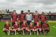 30 October 2017; Bohemians team ahead of the SSE Airtricity National Under 17 League Final match between Cork City and Bohemians at Turner's Cross in Cork. Photo by Eóin Noonan/Sportsfile