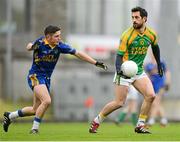 28 October 2012; Paul Galvin, Finuge, in action against Ryan O'Connell, Spa. Kerry County Intermediate Football Championship Final, Finuge v Spa, Austin Stack Park, Tralee, Co. Kerry. Picture credit: Stephen McCarthy / SPORTSFILE