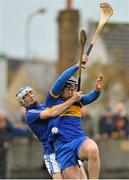 28 October 2012; Barry Duggan, Newmarket-on-Fergus, in action against Anthony Kilmartin, Cratloe. Clare County Senior Hurling Championship Final, Newmarket-on-Fergus v Cratloe, Cusack Park, Ennis, Co. Clare. Picture credit: Diarmuid Greene / SPORTSFILE