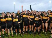 28 October 2012; Dr. Crokes players celebrate victory. Kerry County Senior Football Championship Final, Dingle v Dr. Crokes, Austin Stack Park, Tralee, Co. Kerry. Picture credit: Stephen McCarthy / SPORTSFILE