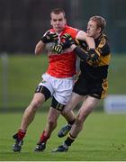 28 October 2012; Darragh O'Sullivan, Dingle, in action against Colm Cooper, Dr. Crokes. Kerry County Senior Football Championship Final, Dingle v Dr. Crokes, Austin Stack Park, Tralee, Co. Kerry. Picture credit: Stephen McCarthy / SPORTSFILE
