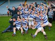 28 October 2012; The Castlehaven team celebrate with the cup. Cork County Senior Football Championship Final, Duhallow v Castlehaven, Páirc Uí Chaoimh, Cork. Picture credit: Matt Browne / SPORTSFILE