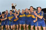 28 October 2012; Newmarket-on-Fergus players celebrate  with the cup after victory over Cratloe. Clare County Senior Hurling Championship Final, Newmarket-on-Fergus v Cratloe, Cusack Park, Ennis, Co. Clare. Picture credit: Diarmuid Greene / SPORTSFILE